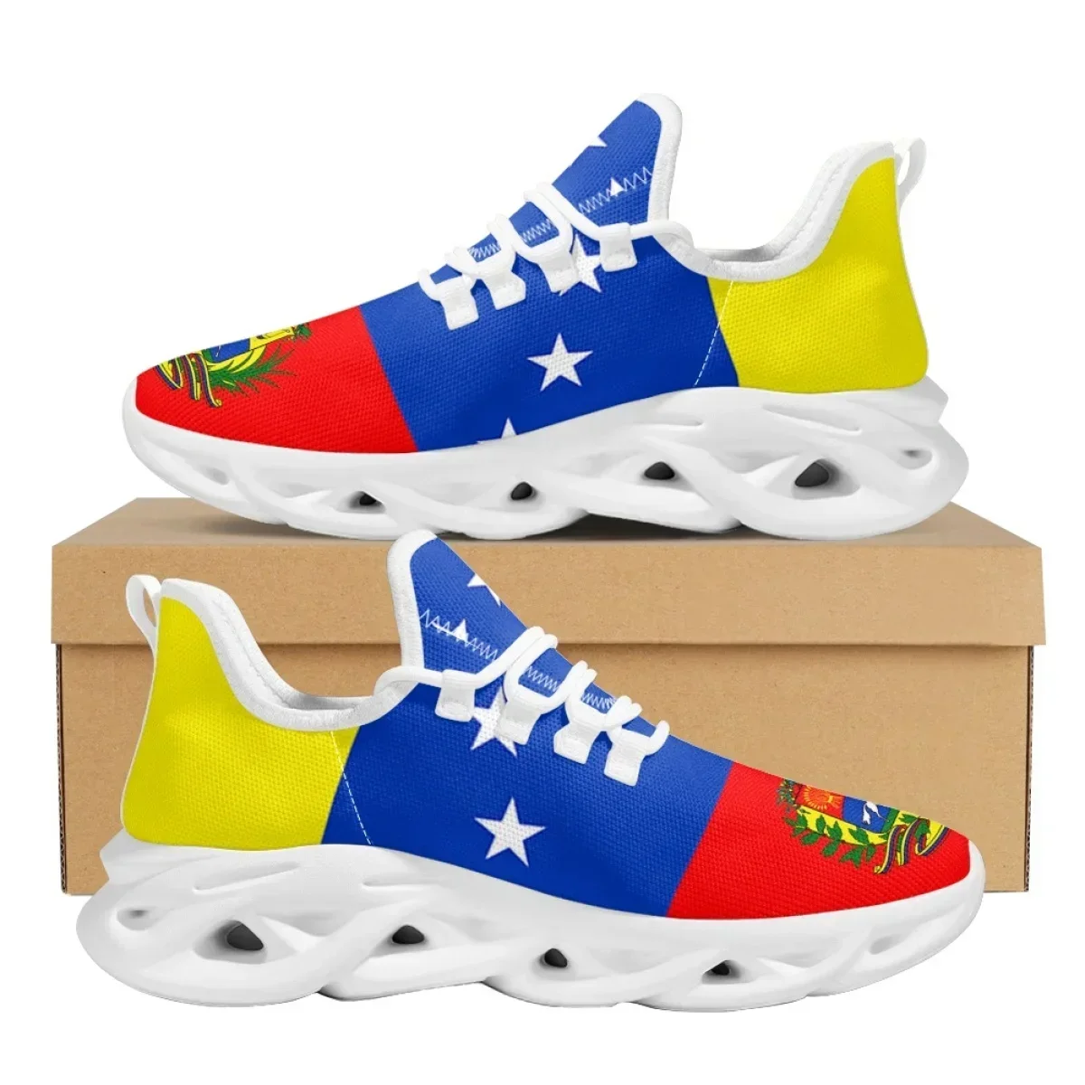 Men Shoes Runners - Sneakers con Bandiera del Venezuela per
