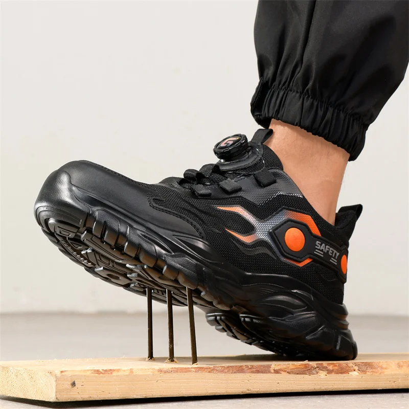 Work Boot Steel Toe - Scarpe da Lavoro con Punta in