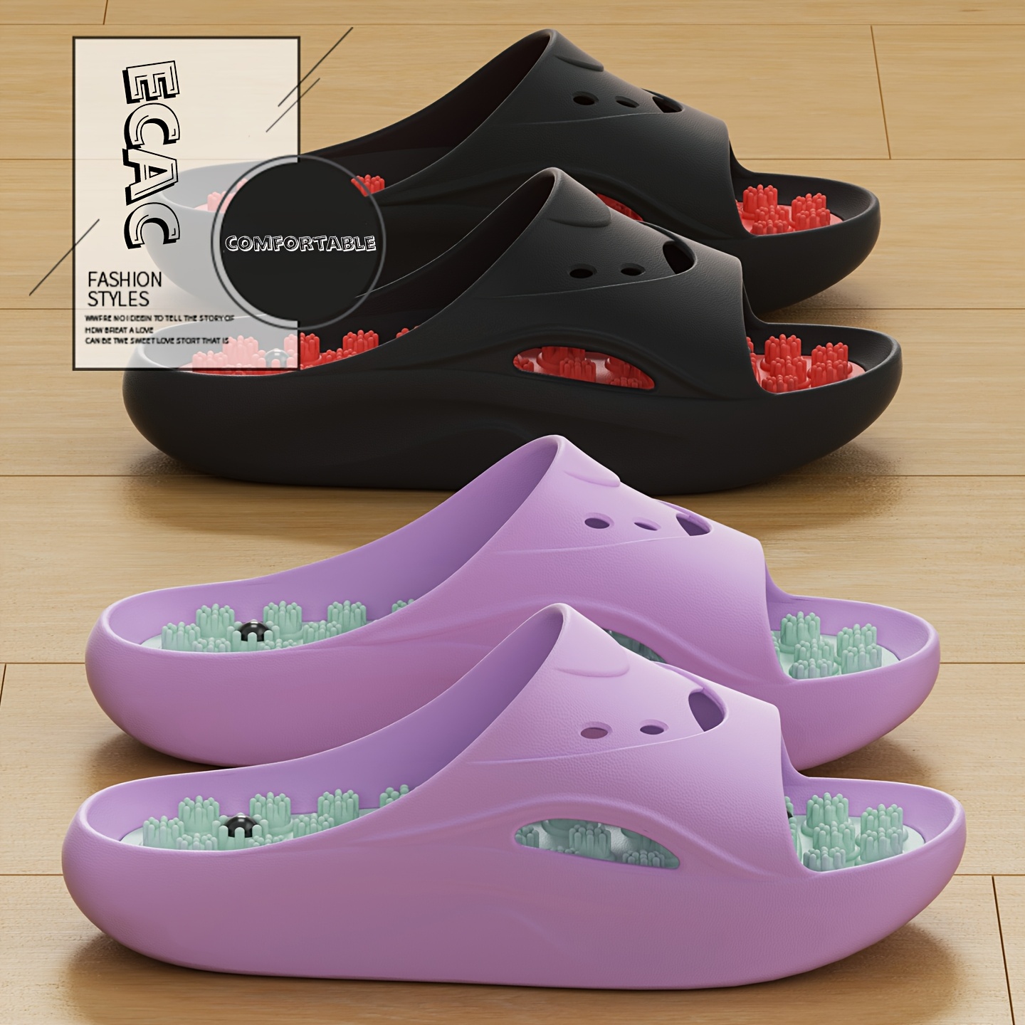 Men Shoes On - Ciabatte Massaggianti in EVA per Uomo