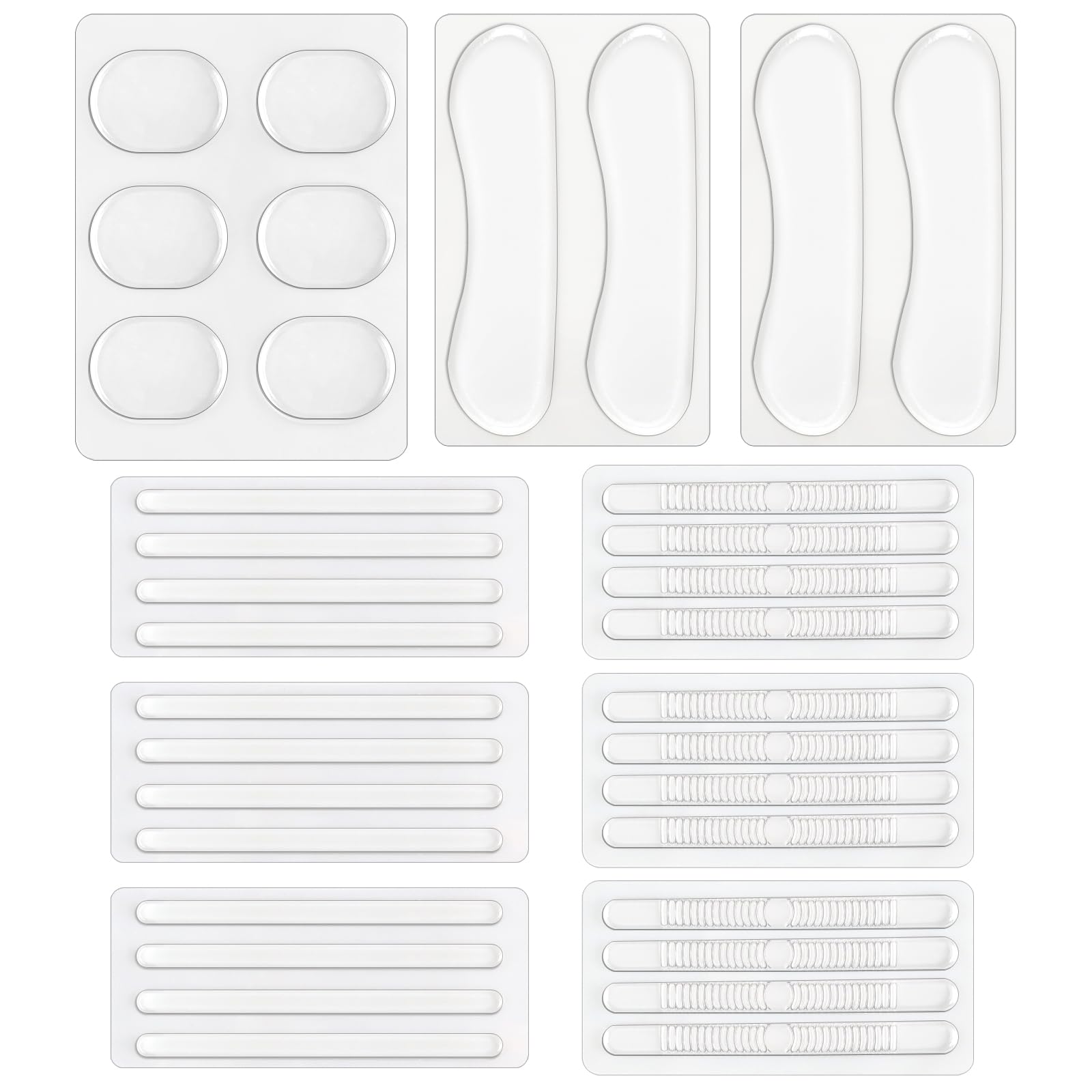 Men'S Shoes Grip - 34 Pezzi di Protezioni in Silicone