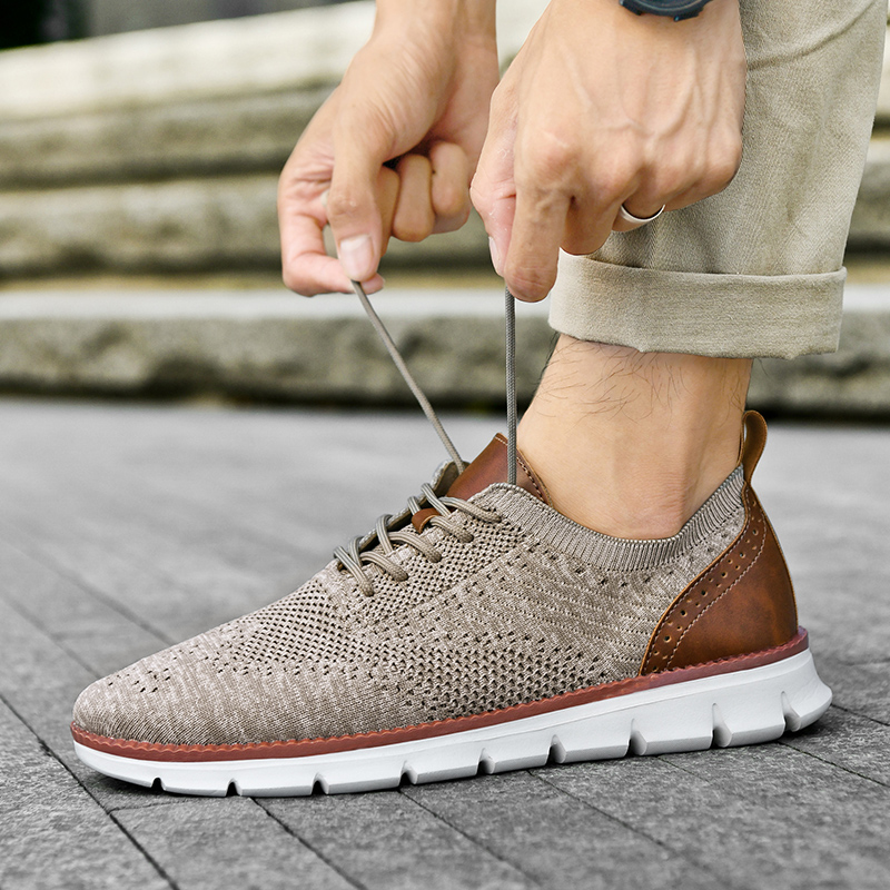 Men'S Shoes Brogues - Scarpe Casual da Uomo Classiche Traspiranti