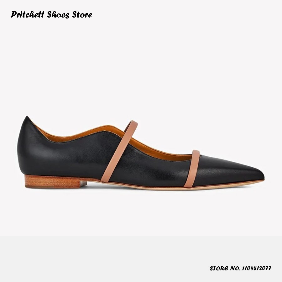 Men Shoes On - Ballerine da donna in pelle con