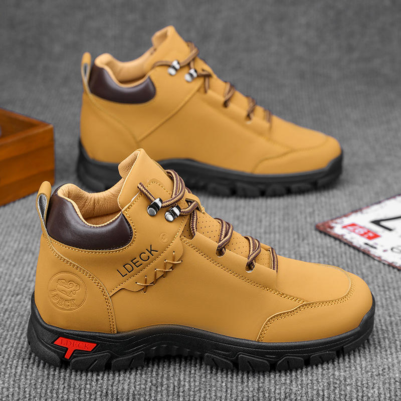 Men Shoes Office - Stivali da Uomo Vintage Taglia Grande