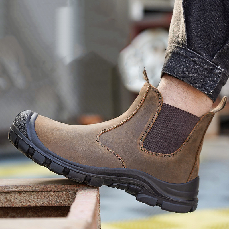 Work Boot Steel Toe - Copri punta in acciaio moda uomo