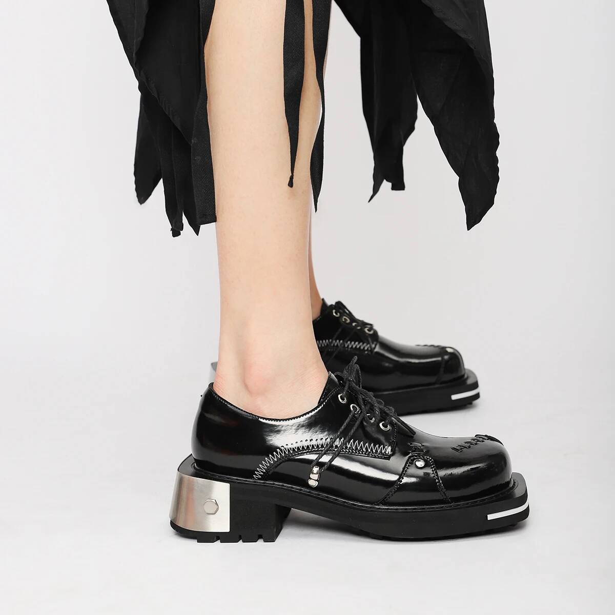 Men Shoes Trainers - Sneakers Retrò in Vera Pelle per