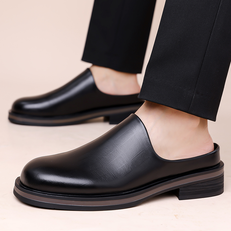 Men'S Shoes Top Brands - Mules da uomo slip-on, in pelle