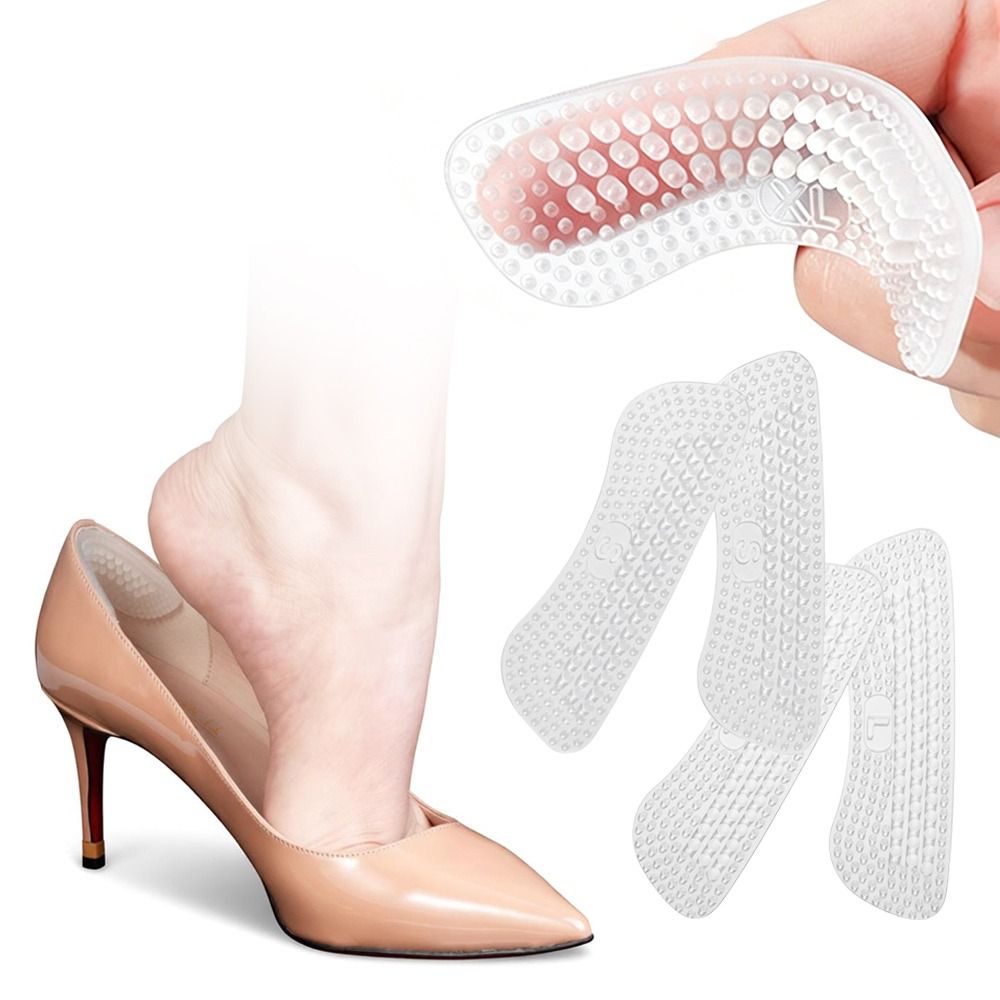 Men'S Shoes Grip - 2 Pezzi Adesivi in Silicone Durevoli