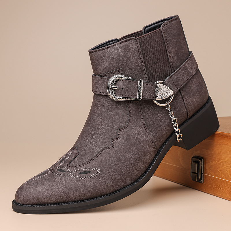 Men'S Shoes Top Brands - Nuovi Stivali da Cowboy Vintage da