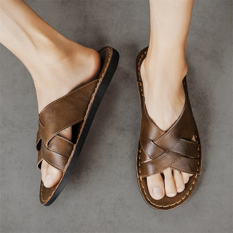 Sandali casual da uomo in vera - Men'S Shoes Top Brands recensione e prezzo