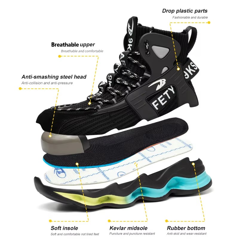 Stivali da lavoro di moda da u - Work Boot Steel Toe recensione e prezzo