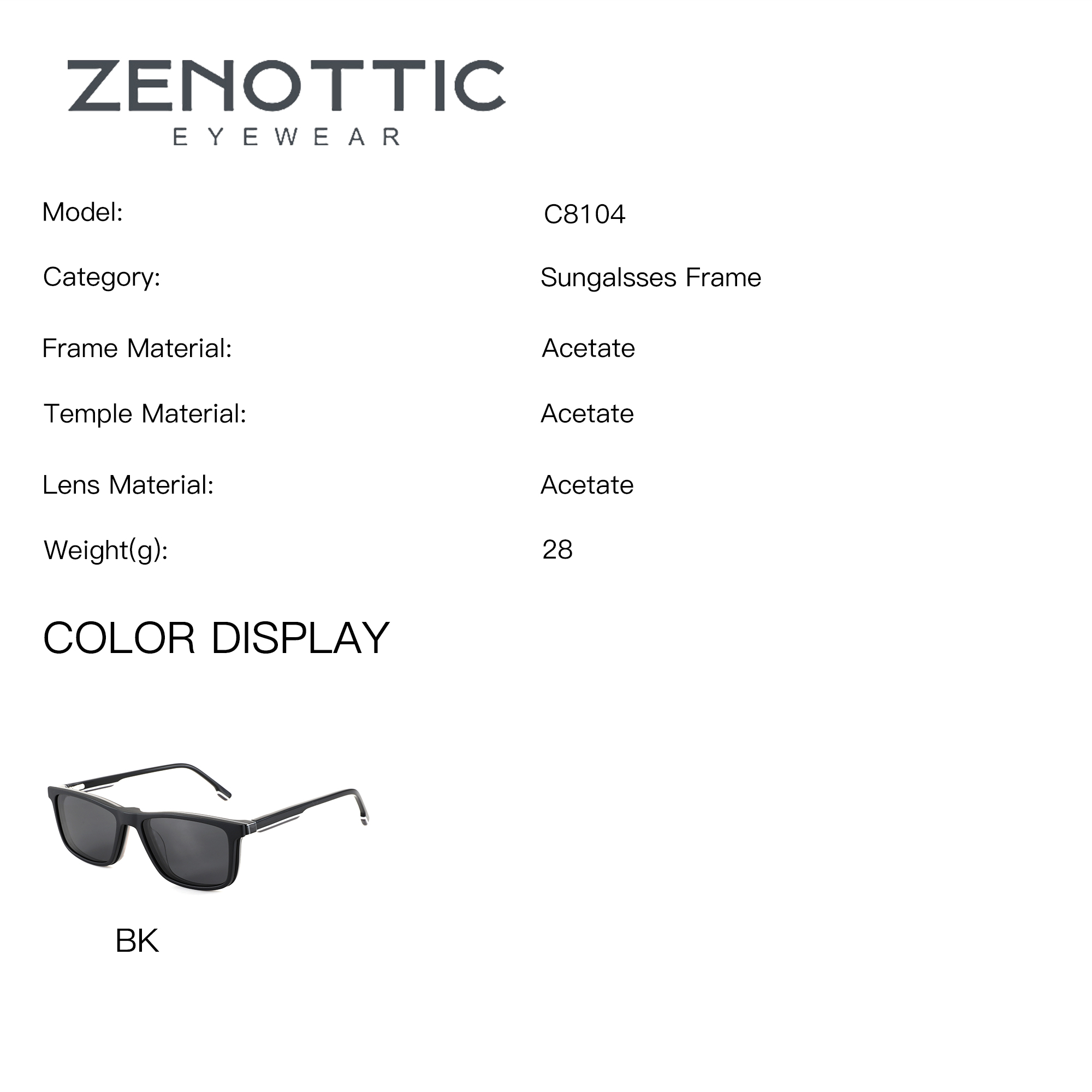 ZENOTTIC Occhiali da vista ret - Men Shoes Zegna recensione e prezzo