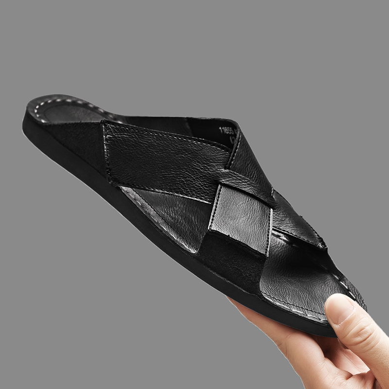 Pantofole da uomo in vera pell - Men'S Shoes Top Brands recensione e prezzo