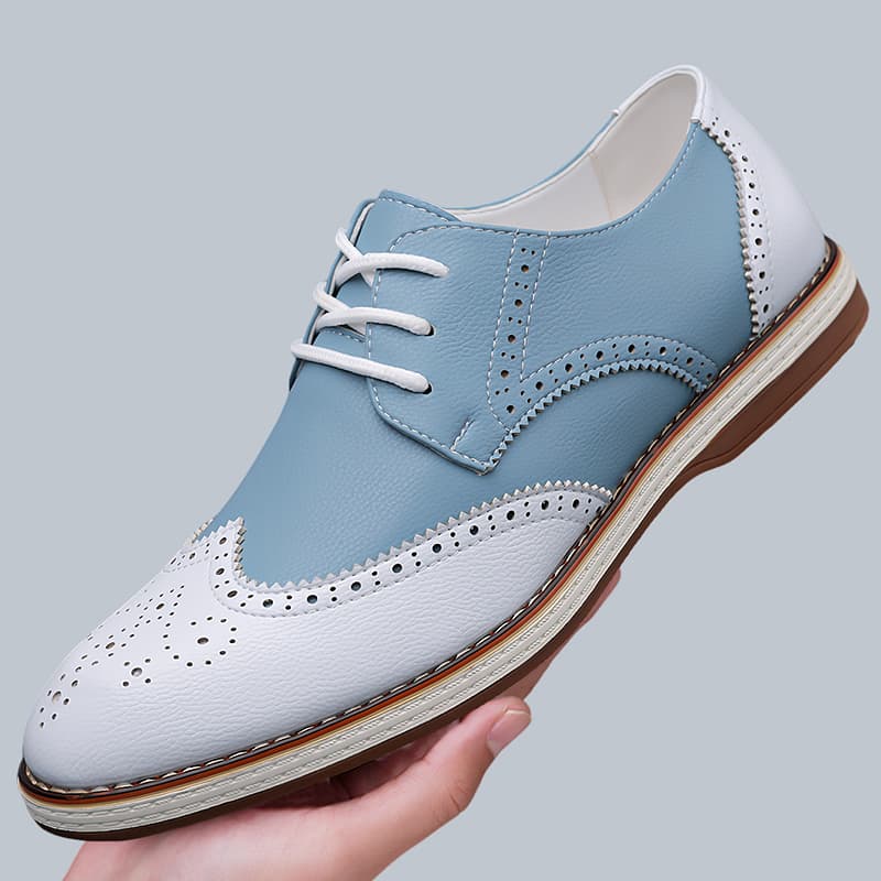 Scarpe Oxford Brogue bicolore  - Men'S Shoes Hey Dude recensione e prezzo