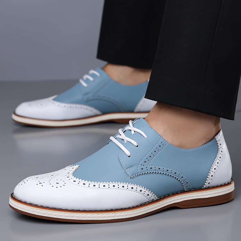 Scarpe Oxford Brogue bicolore  - Men'S Shoes Hey Dude recensione e prezzo