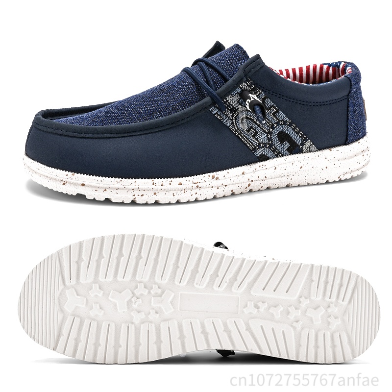 Mocassini da Uomo Blu/Neri in  - Men Shoes Sale recensione e prezzo