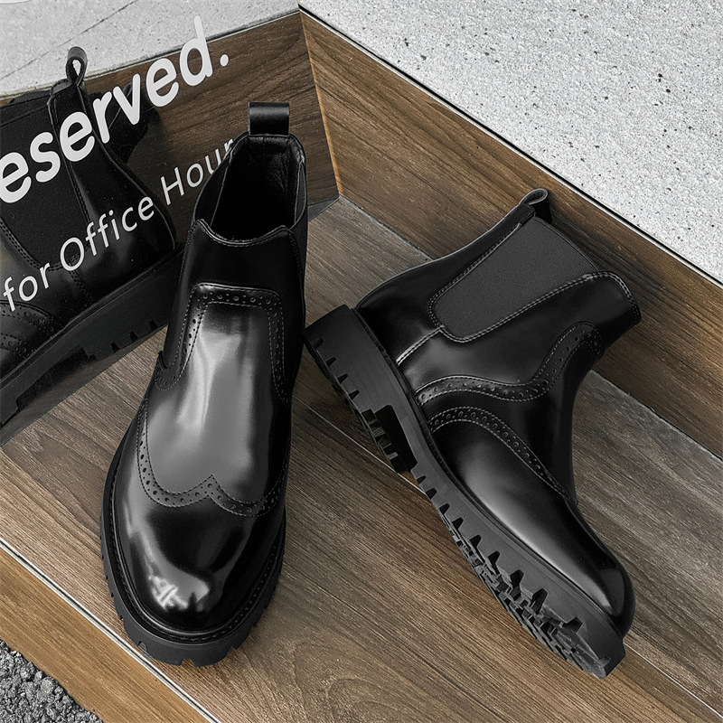 stivali chelsea da ballo di mo - Men'S Shoes Brogues recensione e prezzo