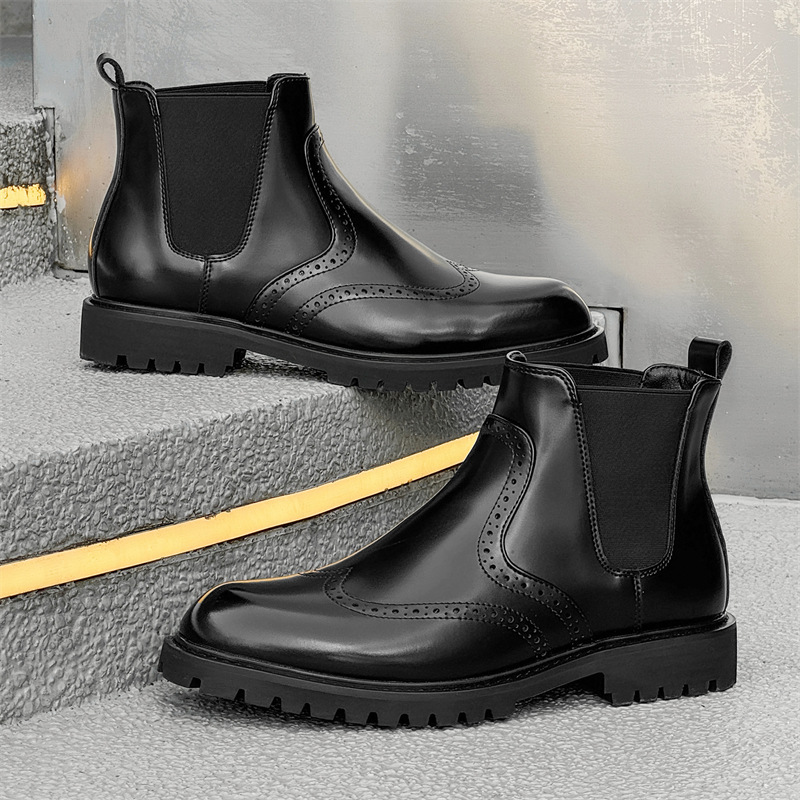 stivali chelsea da ballo di mo - Men'S Shoes Brogues recensione e prezzo