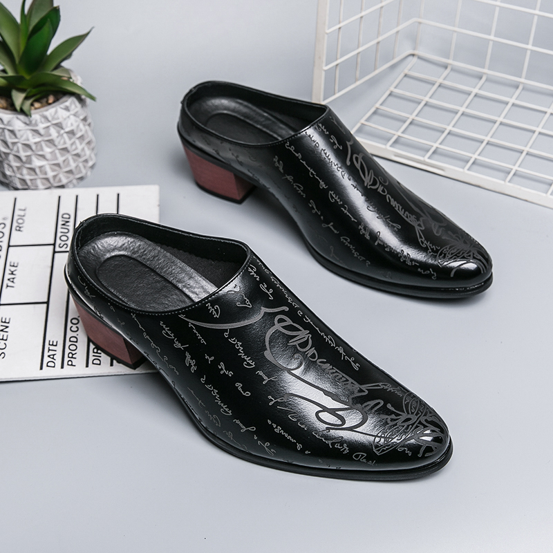 Mules da uomo in pelle marrone - Men Shoes Office recensione e prezzo