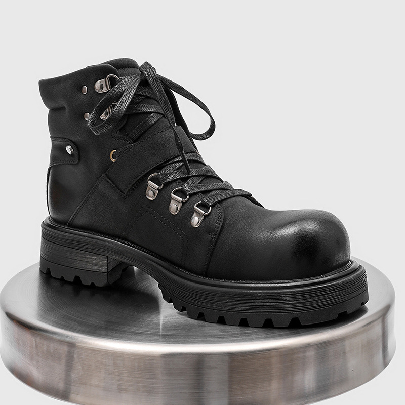 Stivali in pelle da uomo di ma - Men'S Shoes Top Brands recensione e prezzo
