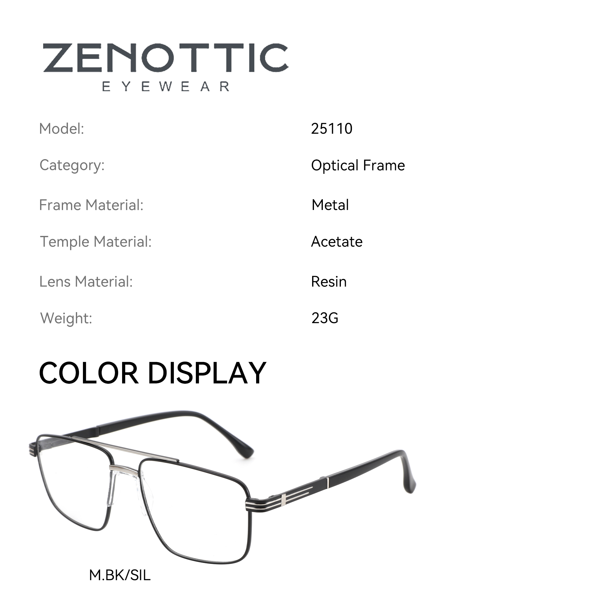 ZENOTTIC Occhiali da Vista da  - Men Shoes Zegna recensione e prezzo