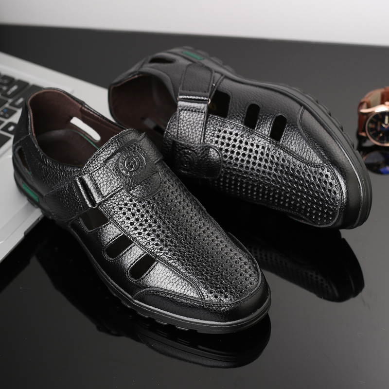 Sandali da uomo in vera pelle  - Men Shoes Eu To Us recensione e prezzo