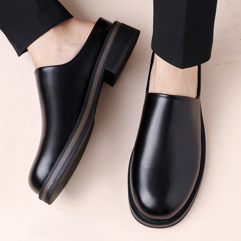Mules da uomo slip-on, in pell - Men'S Shoes Top Brands recensione e prezzo