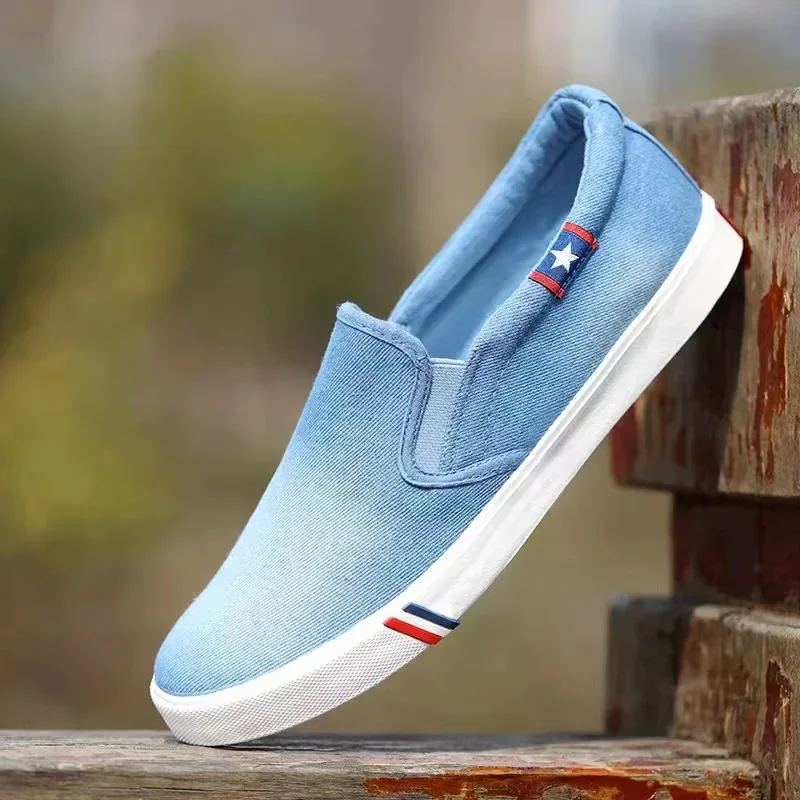 Scarpe di tela da uomo in deni - Men Shoes Vans recensione e prezzo