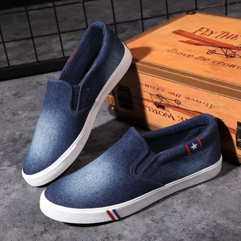 Scarpe di tela da uomo in deni - Men Shoes Vans recensione e prezzo
