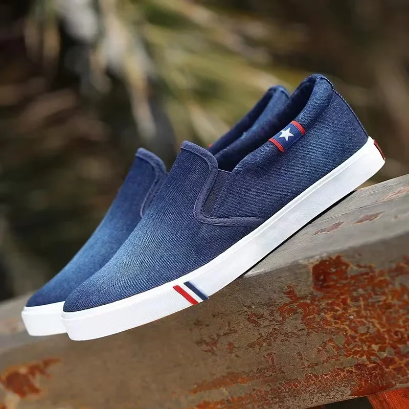 Scarpe di tela da uomo in deni - Men Shoes Vans recensione e prezzo