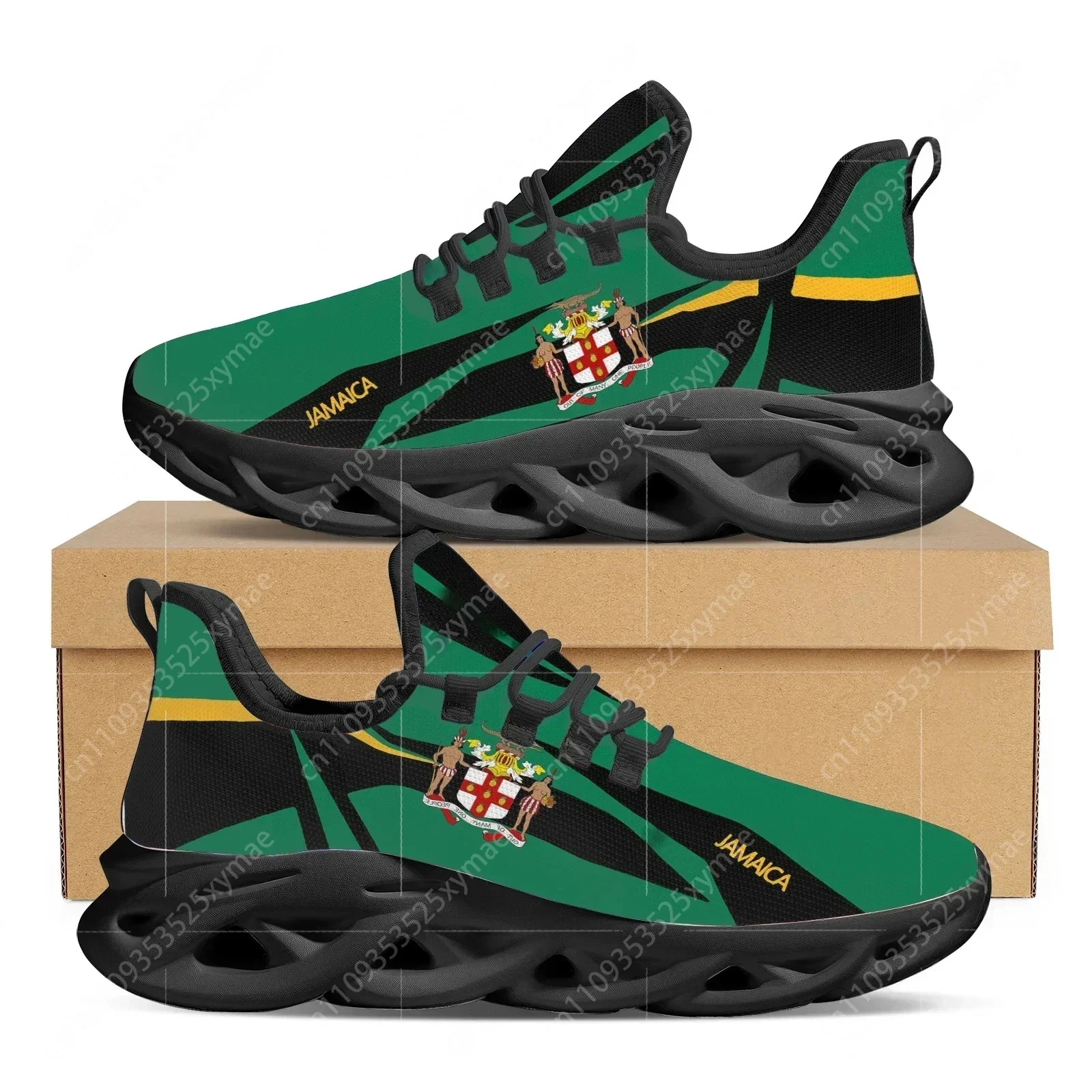 Scarpe con Bandiera Giamaicana - Men Shoes Trainers recensione e prezzo