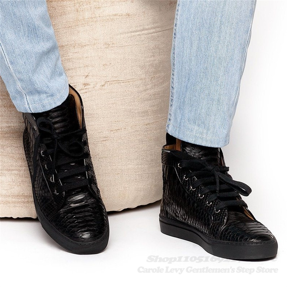 Scarpe Eleganti in Pelle Nera  - Men'S Shoes Top Brands recensione e prezzo