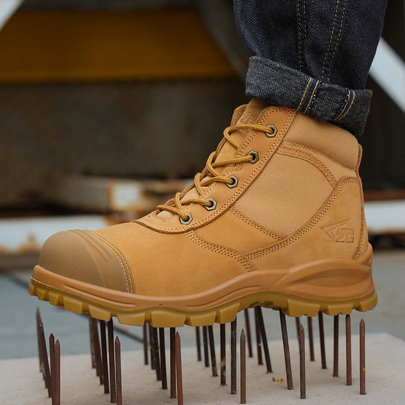 Stivali da uomo in vera pelle, - Work Boot Steel Toe recensione e prezzo