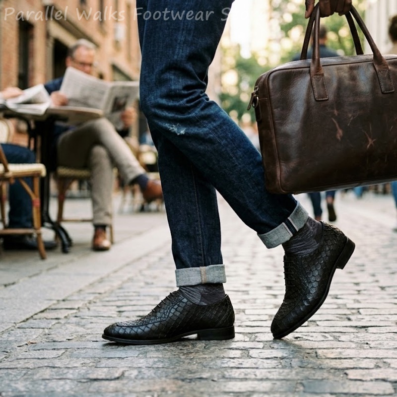 Scarpe Oxford da uomo in pelle - Men'S Shoes Brogues recensione e prezzo
