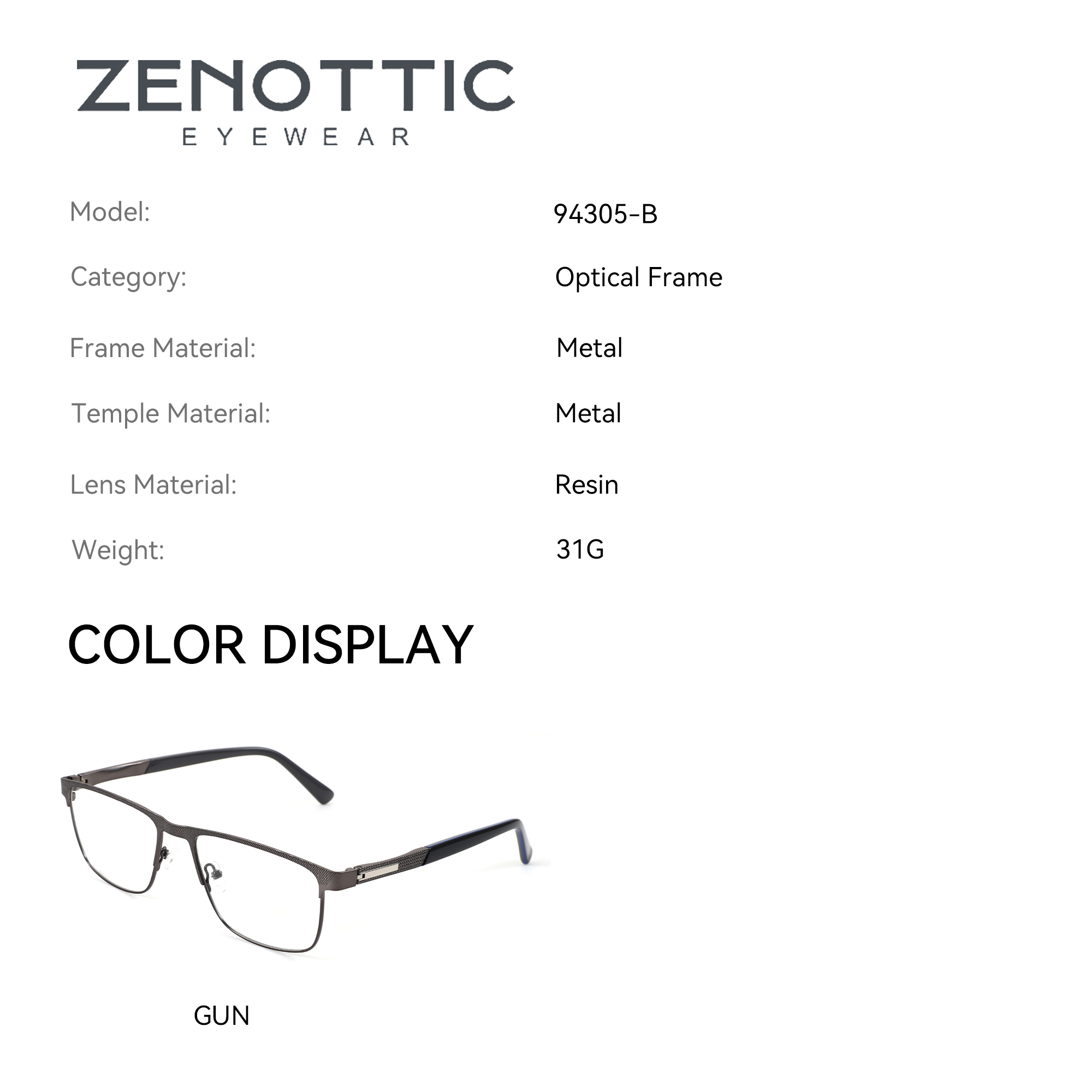 ZENOTTIC (taglia XXL) Occhiali - Men Shoes Zegna recensione e prezzo